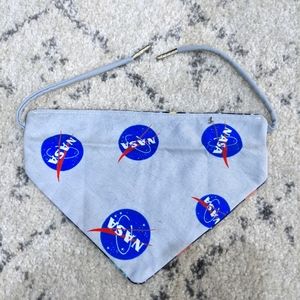 NASA Space Adventure Reversible Tie On Pet Bandana